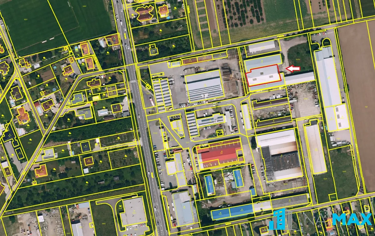 Pronájem skladového prostoru 970 m²